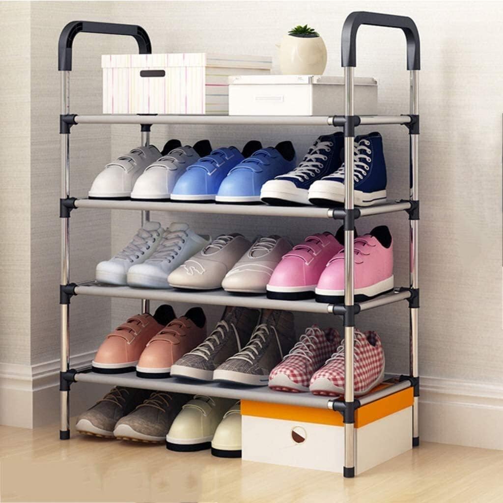 AMYZ Estante de Metal de 5 Niveles para Zapatos,versátil,Duradero