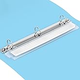 Vsvgmoq 3 Hole Punch, Portable 3 Hole Puncher for 3 Ring Binder, Upgraded Removable Scrap Container, Durable Three Hole Punch with 10 Inches Ruler, 5 Sheets Capacity, for School, Office