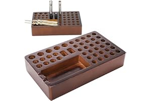 Desk Organizer Stand Holder for Lab use 510 carts Stand Organizer for 0.5ml 1ml Tank Stands & Shelves(19cm x 10cm x 4cm) (21c