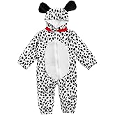 HollyHOME Baby Romper Dalmatian Puppy OneSize for Kids One Piece Dog Sleeping Wear Cosplay Costume