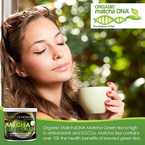 Matcha DNA Certified Organic Ceremonial Grade Matcha Green Tea, TIN CAN (3 Ounce) - Thumbnail 7