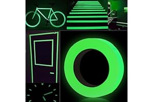 Glow in The Dark Tape, Waterproof Glow Tape Glow in The Dark, Luminous Tape, Fluorescent Tape, Glow in Dark Duct Tape, Glow T