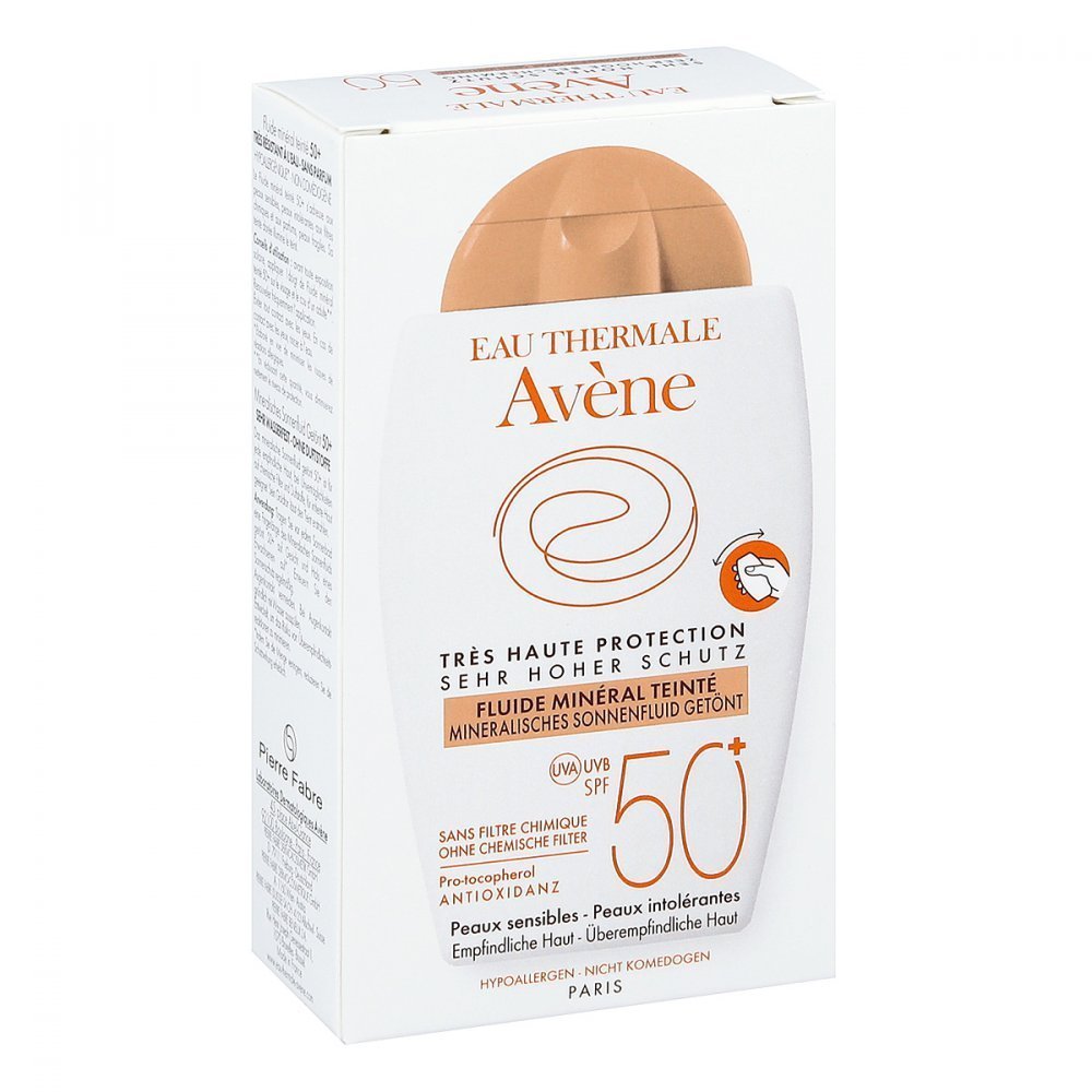avène tinted mineral fluid spf 50