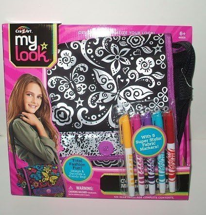Cra Z Art My Look Color Your Own Messenger Bag