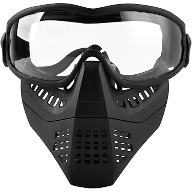 Masque De Paintball VForce Sentry - Noir - Couverture étendue - Neuf Sous Emballage