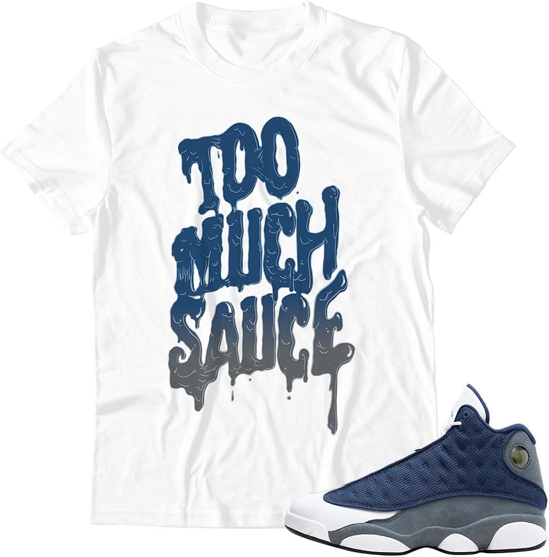 jordan retro 13 navy blue and white