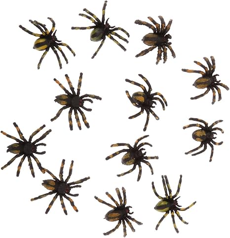 Amazon 蜘蛛セット 人工 スパイダーモデル おもちゃ 玩具 贈り物 B 約12個 部屋 装飾 プラモデル 通販