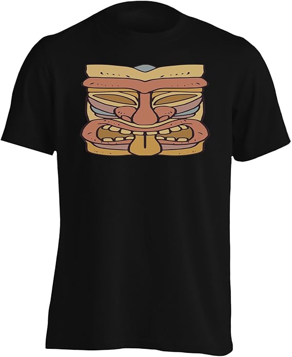 Tiki Mask Celebration Art Men's TShirt o591m Amazon.co.uk Clothing