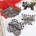 Ondder 15 Pack Vintage Hair Clips Leaf Flower Shape Hair Barrettes Headwear Lady Hair Pins Hair Accessories for Women, 15 Pieces