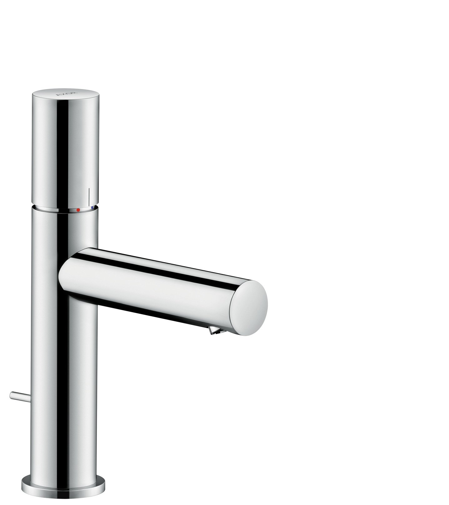 AXOR Uno Basin Tap 110 Zero Handle, Pop-Up Waste, chrome