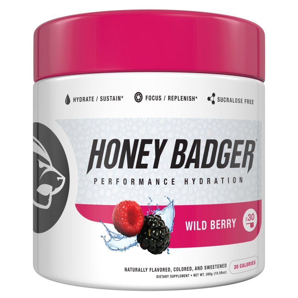 Honey Badger Pre Workout Powder Natural