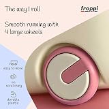 Froppi 70L Toy Box with Lid Pink on Wheels 2 Pack XL Storage view 6