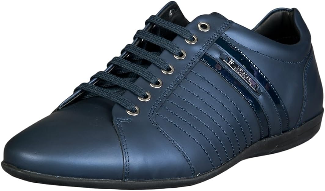 blue versace trainers