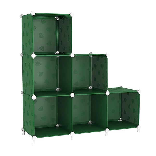 UNKU CUBE STORAGE ORGANIZER, 6 CUBE CLOSET ORGANIZER...
