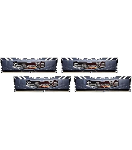 G.SKILL FlareX Series DDR4 RAM (XMP) 16GB (2x8GB) 3200MT/s CL16-18