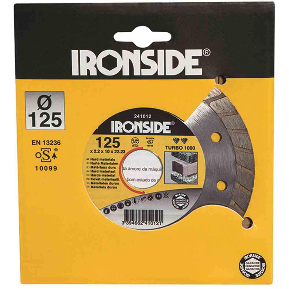 Ironside 241011 2.2/10 mm "Turbo 1000" Diamond Blade - Multi-Colour