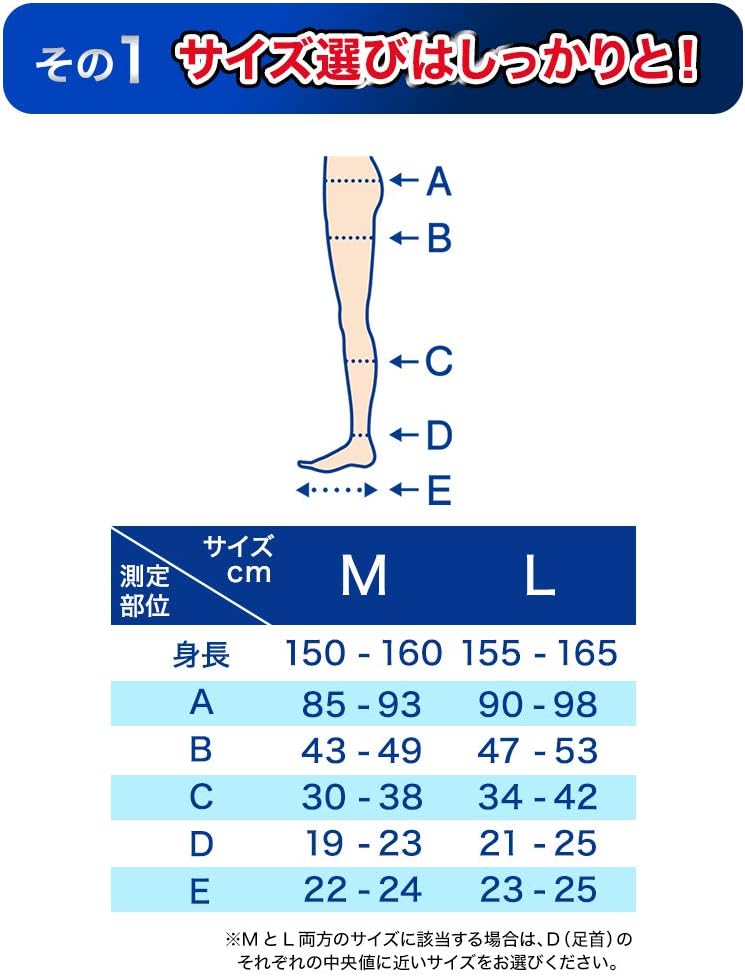 Amazon 一般医療機器 着圧ソックス メディキュット リンパ むくみ ケア ロング L 弾性ストッキング メディキュット 着圧ソックス