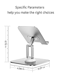 LISEN for iPad Stand for Desk,2025 Adjustable