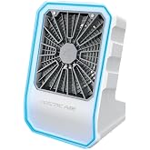 Arctic Air Outdoor Evaporative Cooler, Portable &amp; Ultra-Quiet Air Cooler with 4 Fan Speeds, USB Rechargeable, 6-Hour Battery Life, Great for the Beach, Pool, Deck, Garden &amp; More,White