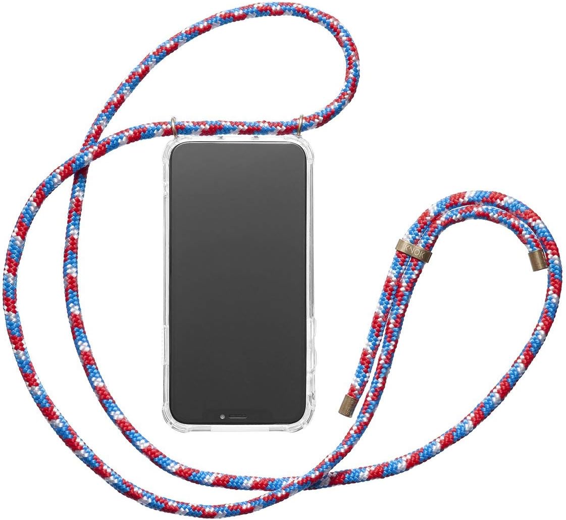 KNOK Phone Lanyard Case for Apple iPhone X/iPhone XS - Crossbody Phone Case with Strap, Lanyard Neck Strap Phone Neck Holder Phone Holder for Neck- Phone Necklace Case, Mobile Phone Cover Neck Strap