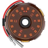 KC Cyclone V2 LED - Single Light - Amber Lens - 5W Flood Beam