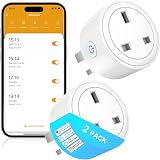 SURFOU Smart Plug Wi Fi Timer with Energy Monitoring 13A Tuya App
