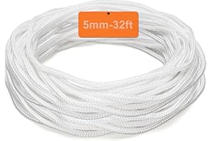 10M Heavy-Duty Pull Starter Cord for Snow Blowers, Lawn Mowers & Chainsaws – 5.0mm Nylon Recoil Rope Starter Cable, Universal
