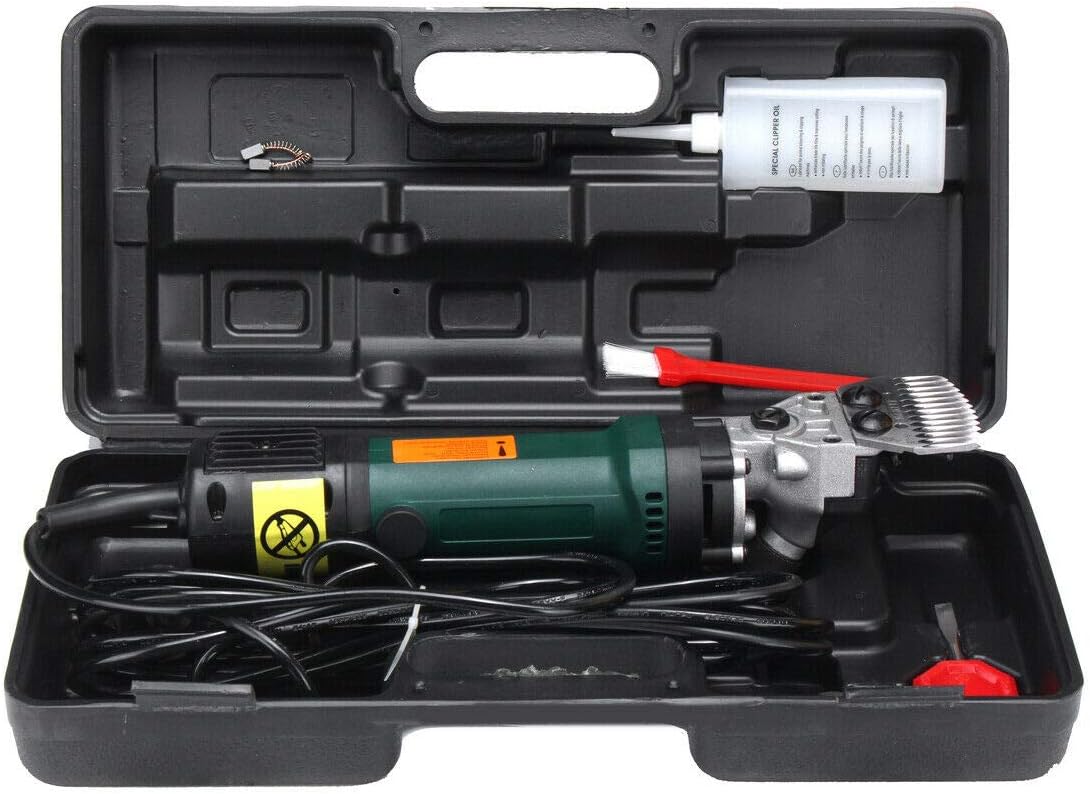 700W 110/220V Electric Sheep Goat Clipper Groomer Shaver Adjustable 6 Speed (US plug)