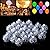 Good 50 Led Ball Lamps Balloon Light for Lantern Wedding Party Decoration White OSB