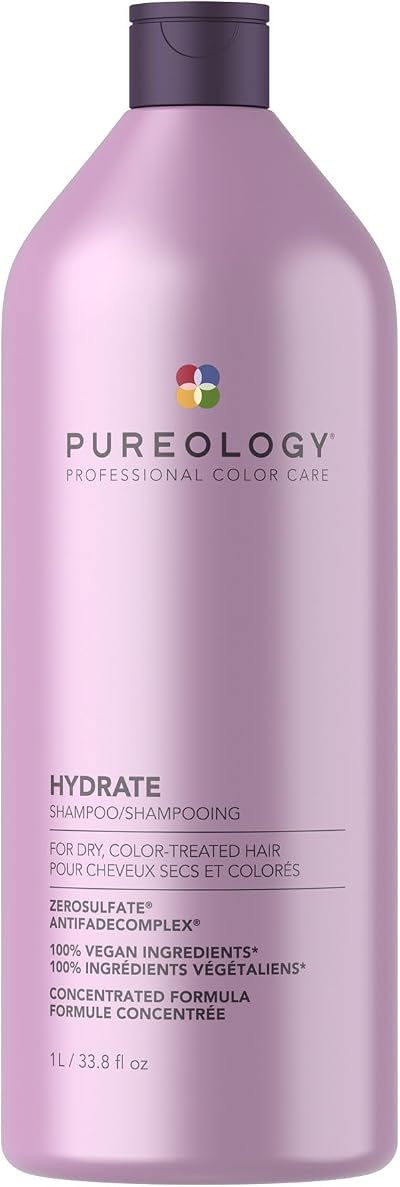 Pureology Hydrate Moisturising Shampoo For Medium to Thick Hair 1000ml