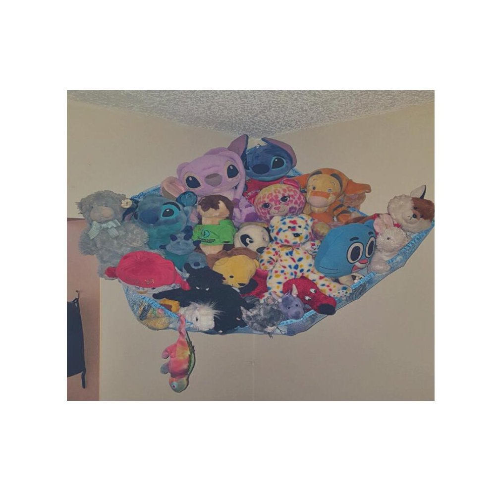 Kids Room Jumbo Toy Hammock Net Organizer Stuffed Doll Animals