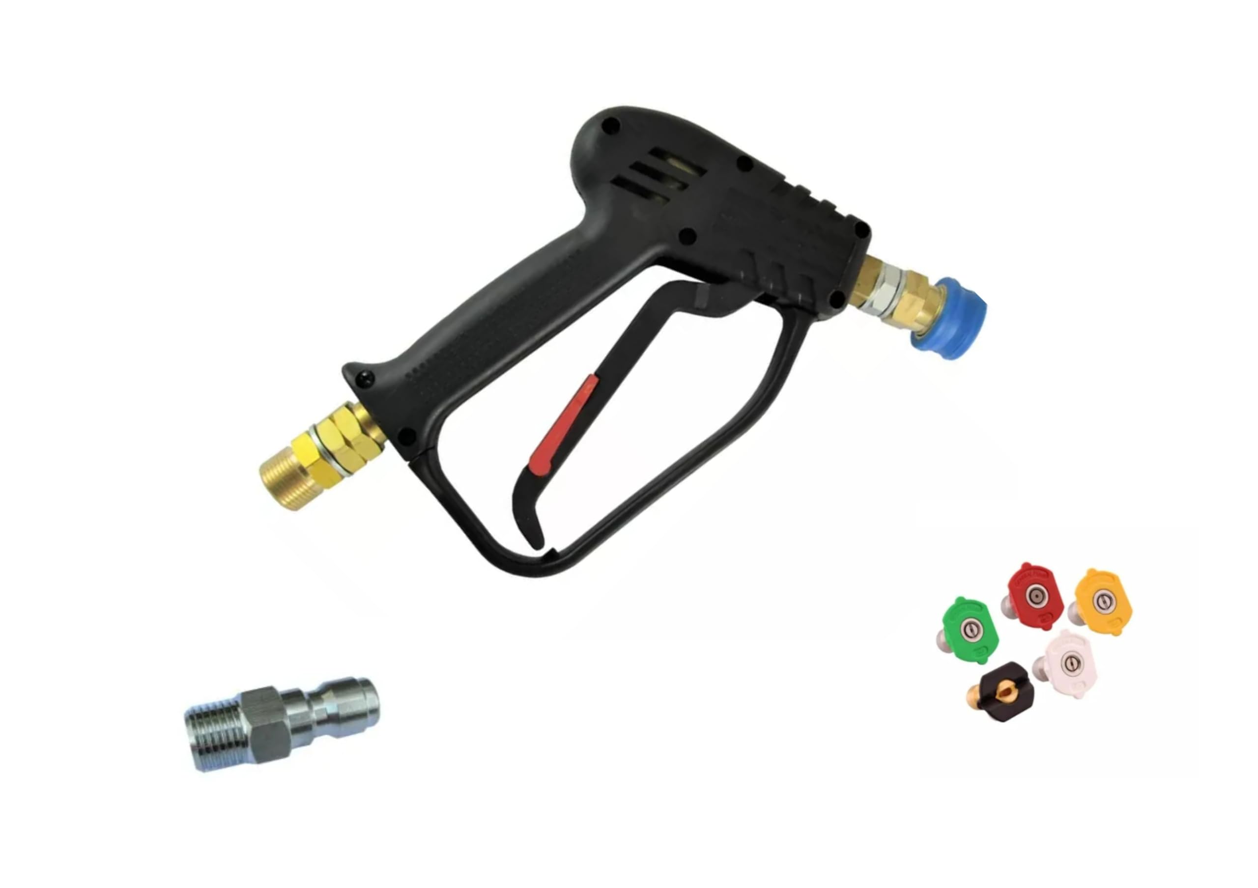 PressureWasherPartsUK HP280 Trigger Compatible to Fit Karcher HD & HDS & 11.6mm Q/R & 5 Nozzles