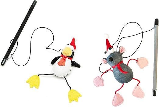 penguin cat toy