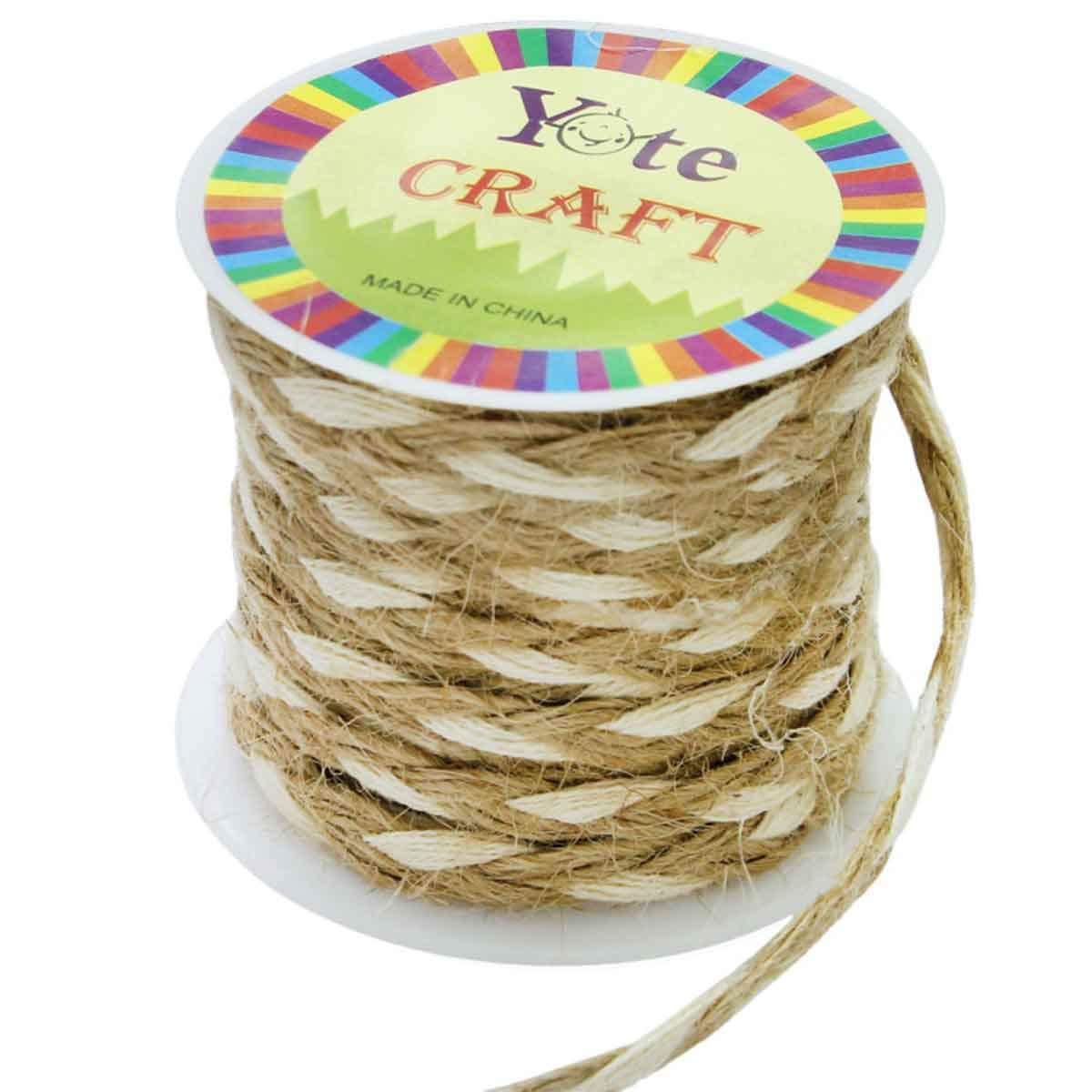 Jags Craft Jute Ribbon Roll Lace Line For Decoration Diy Craft Projects Gift Wrapping Packing 3 Meter Long Pack Contain 4 Pcs Amazon In Home Kitchen