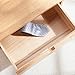 EVA Washable Waterproof Non-Adhesive Shelf Drawer Liner Roll for Refrigerator Kitchen Bathroom Cabinets Drawer Cupboard (Clear)