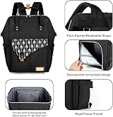 Lekebaby Nappy Changing Bag Backpack with Mat & Stroller Straps Arrow Print view 9