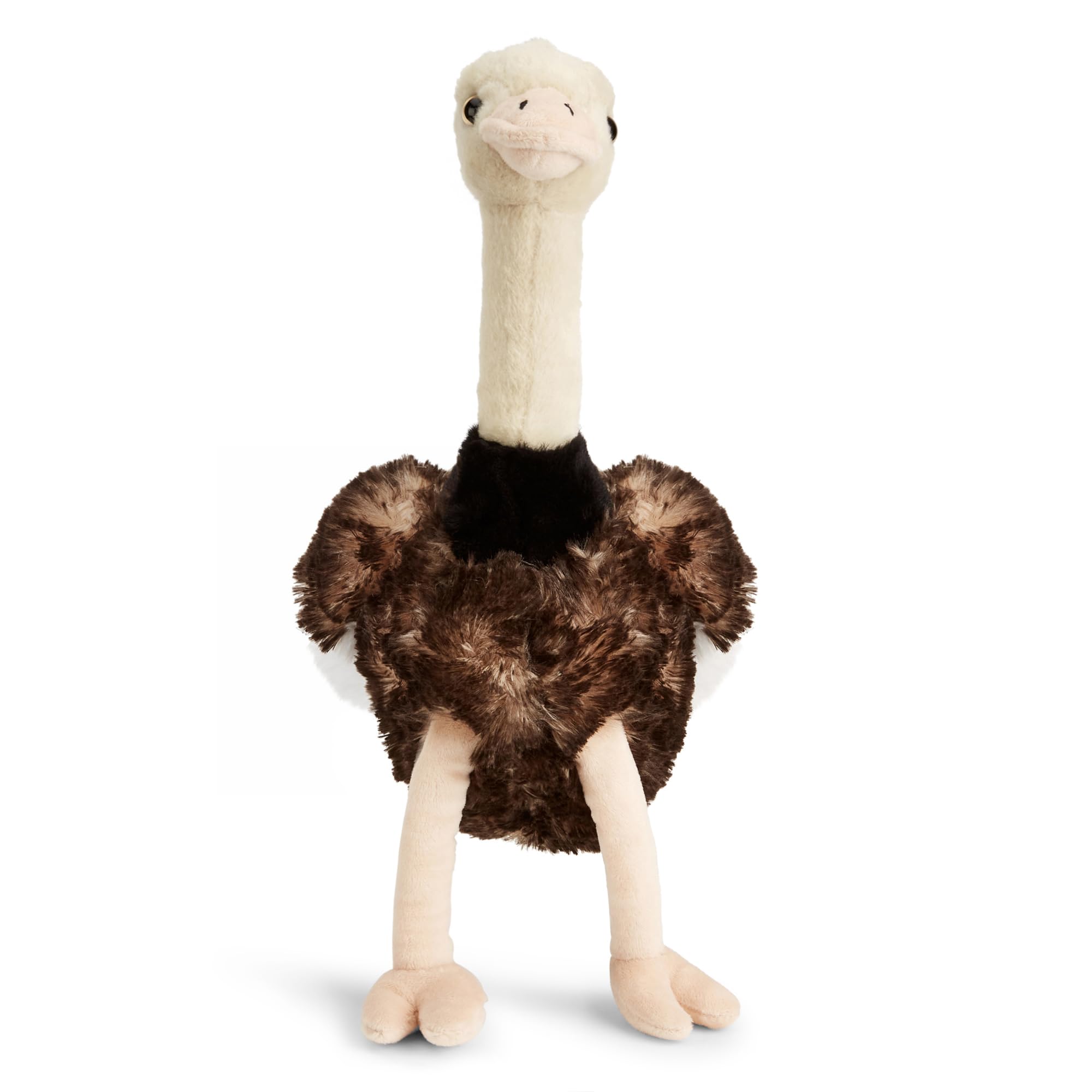 Zappi Co Olivia the Ostrich Plush Toy Big Bird (22cm) Long-Legged Pal - Soft, Cuddly, 100% Recycled - Flightless Feathered Friend — image 1