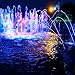 CREATIVE DESIGN Multicolored Solar Led Lights, Solar Powered USB Pond Light Fountain Lights, Waterproof Spotlight Wall Light for Swimming Pool Aquarium Fountain Garden