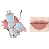 Flower Knows Bunny Garden Cloud Lip Cream,Long Lasting Muted Cocoa Brown Matte Lipstick,Hydrating Lip Stain,Transfer & Smudge-Proof Velvet Lipstick,Gift-Worthy,0.17 Fl Oz(B01 Grey Bunny)