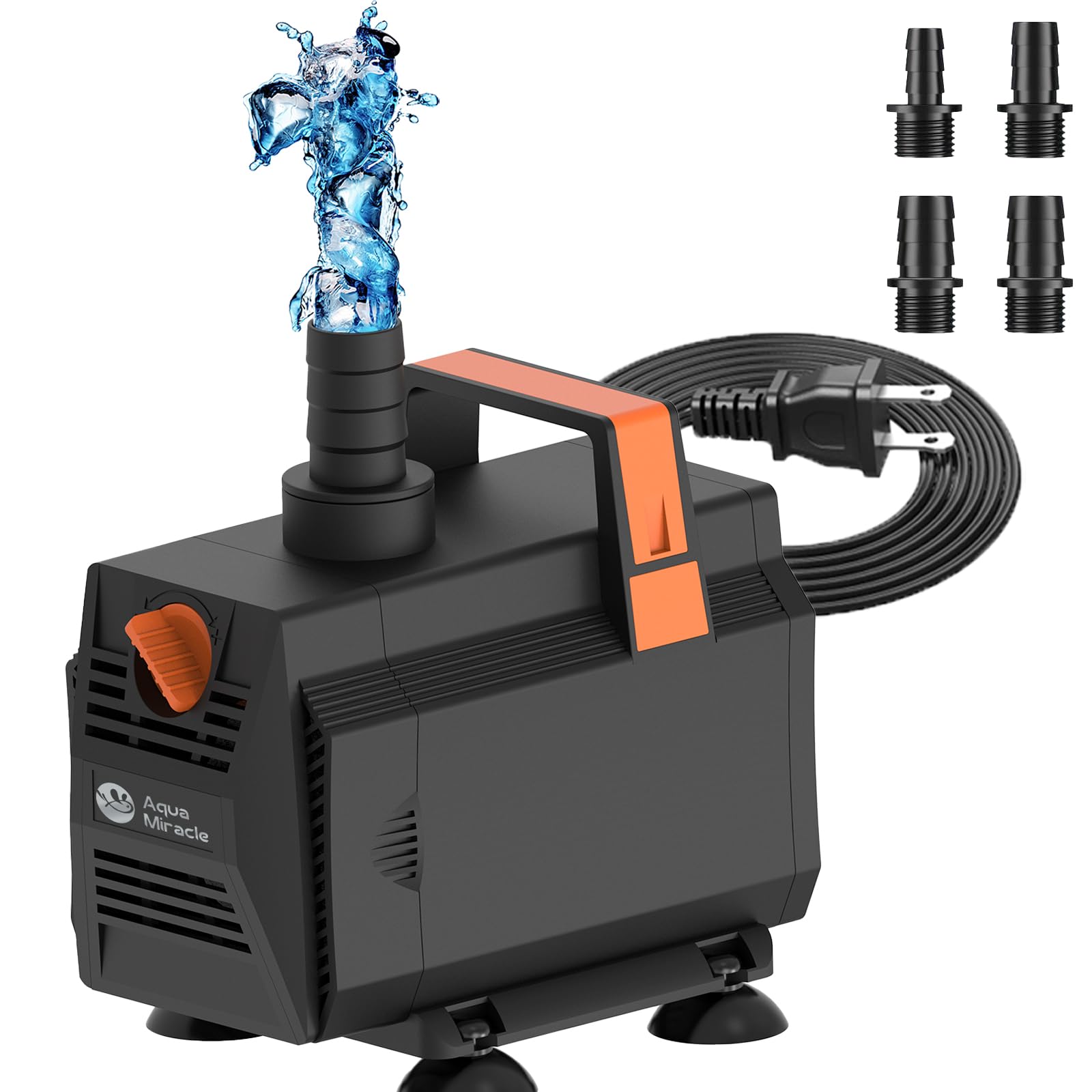 Photo 1 of AquaMiracle 880GPH Submersible Water Pump Pond Pump(3330L/H, 45W), Water Fountain Pump Aquarium Water Pump 