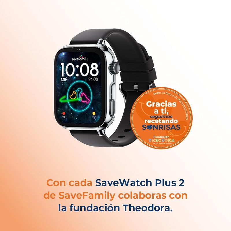 SaveWatch Plus 2 | Reloj Inteligente Niño/a con Localizador GPS — foto 5 de 8