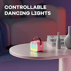 YLL Mini Karaoke Machine for Kids Adults, Portable