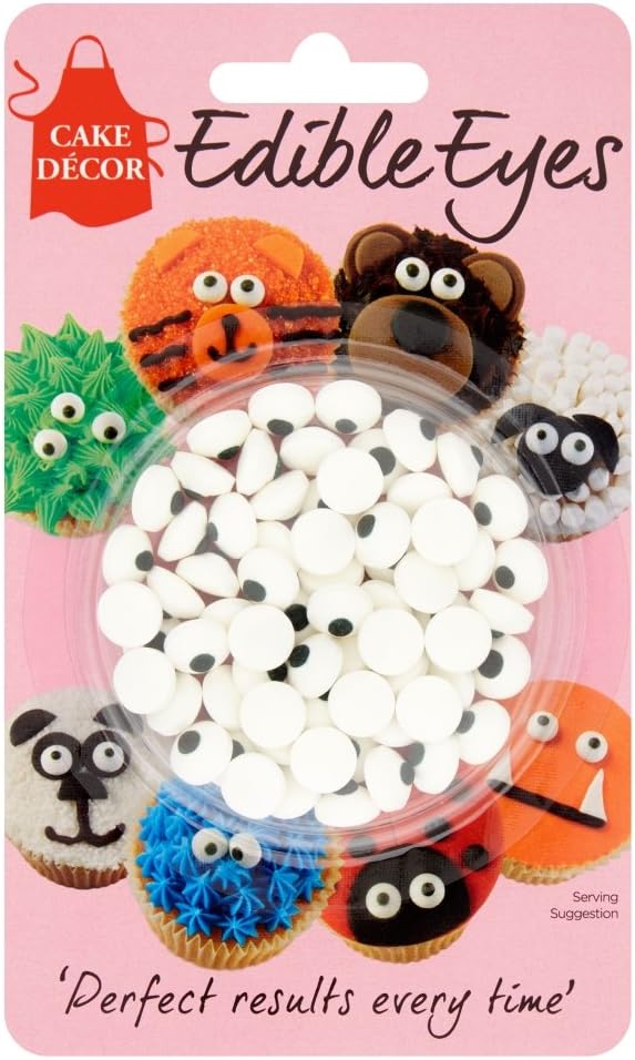 Cake Décor Edible Eyes Sugar Shaped Decorations, 25 g Amazon.co.uk