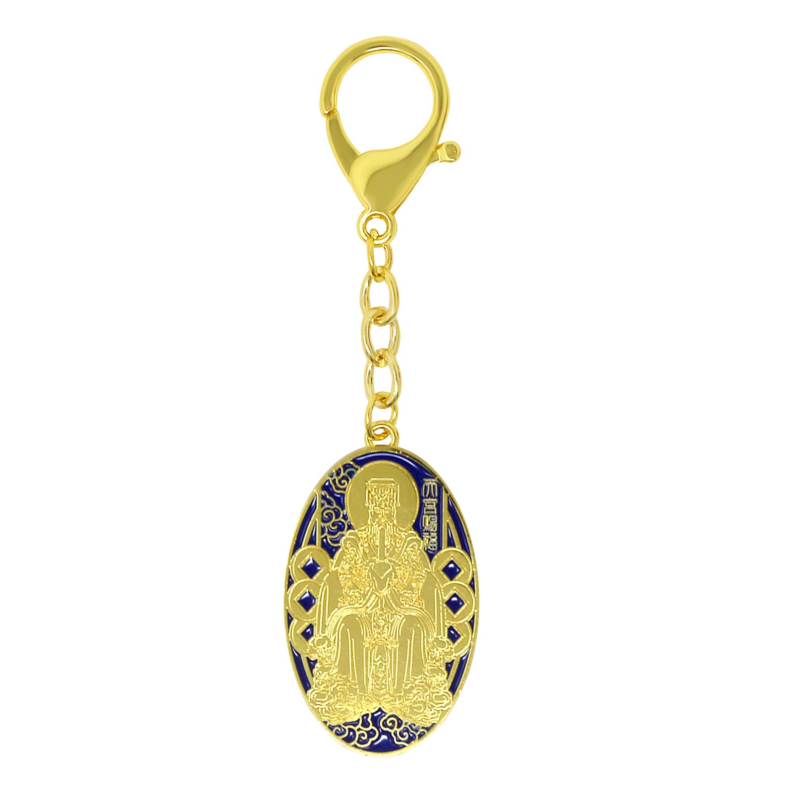 Juanxian FengShui Ade Emperor Amulet Keychain W5022