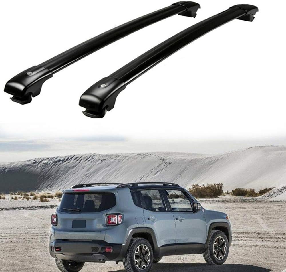 Barras Porta Equipaje De Lujo Aluminio Jeep Renegade | Envío Gratis