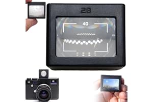 28mm External Optical Waist Level Finder for Ricoh Gr and X Series,28mm Optical Waist Level Viewfinder,Replacement Camera Ext