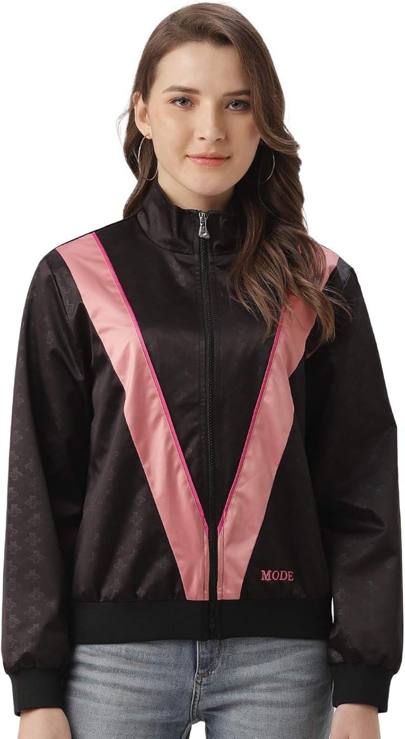 Mode By Red Tape Women Blue Jacket Amazon.in Clothing & Accessories