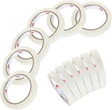 LOLYSIC 15mm x 50m Masking Tape 12 Rolls White Low Tack Painter Tape view 4