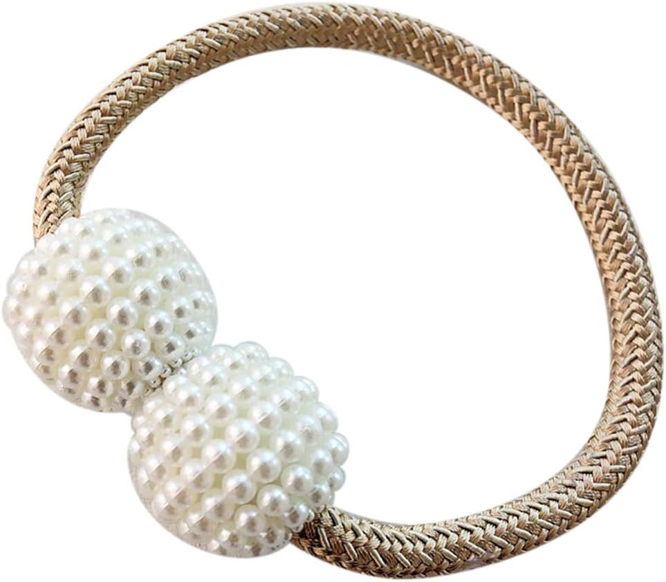 cortinas con cuentas de perlas