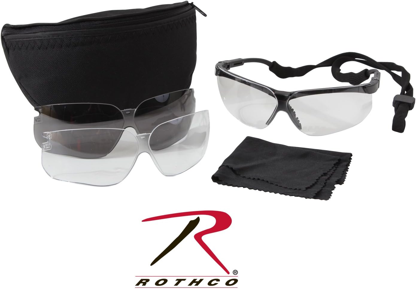 Rothco Uvex Genesis Military Eye Protection Kit